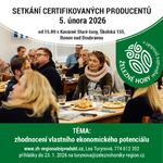 Setkání producentů 2026