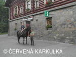 Na koni před Perníkovou chaloupkou