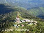 Lysá hora z letadla
